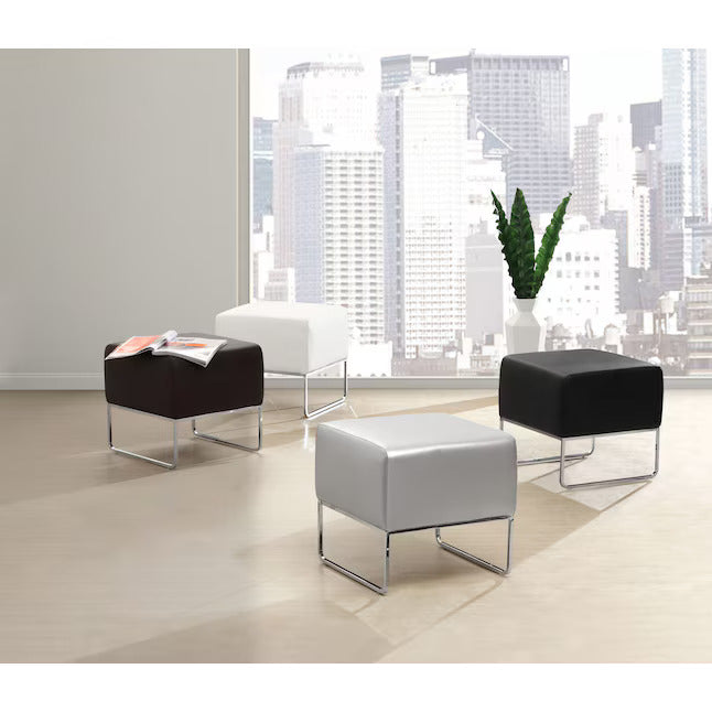 Zuo Modern Plush Ottoman