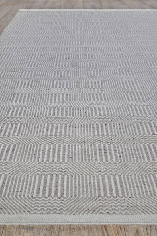 Exquisite Rugs Naples INDOOR/OUTDOOR Handmade Flatwoven PET yarn Area Rug
