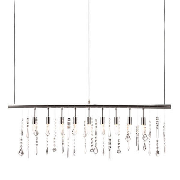 Zuo Modern Shooting Stars Ceiling Lamp Chrome