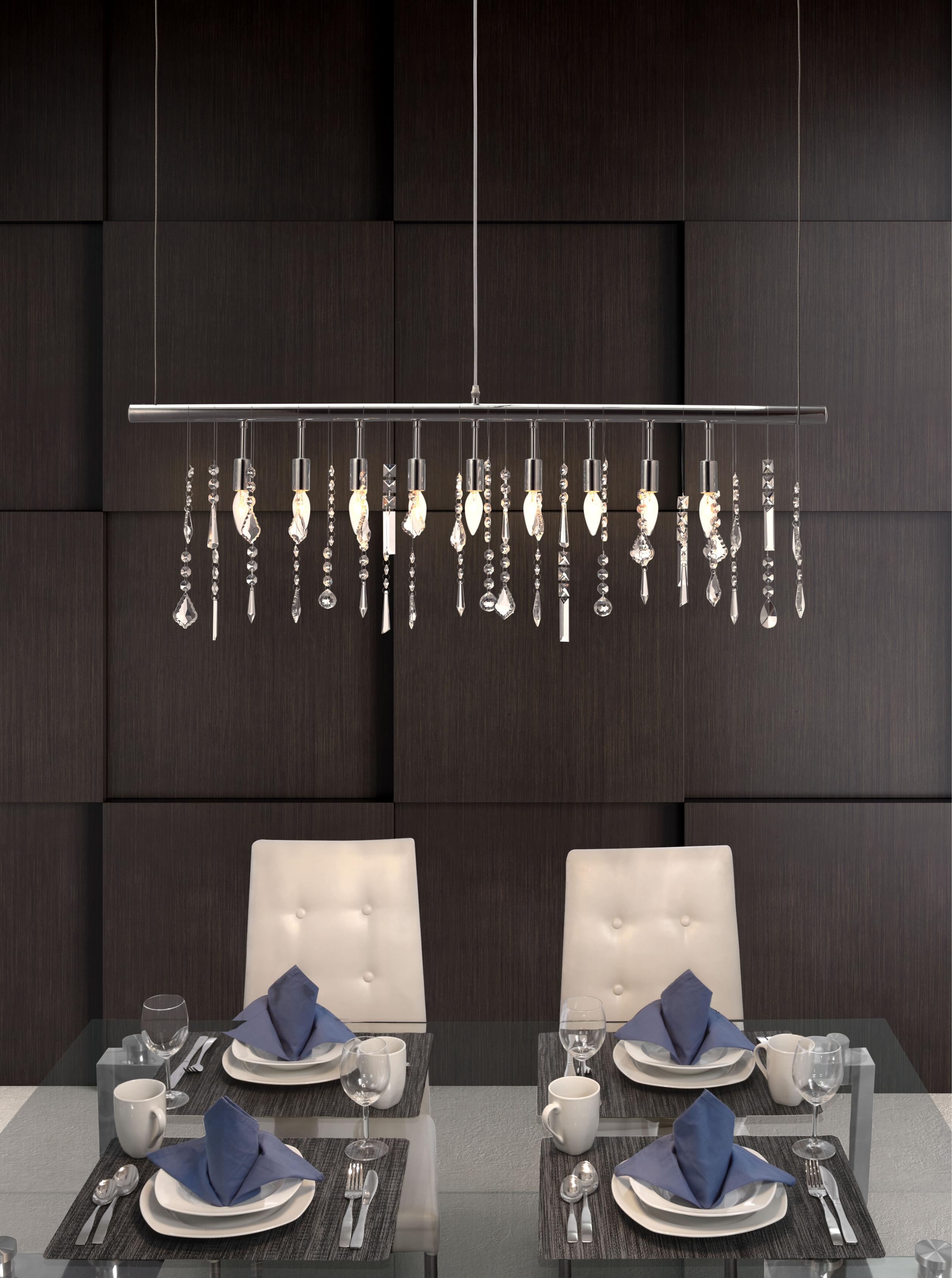 Zuo Modern Shooting Stars Ceiling Lamp Chrome