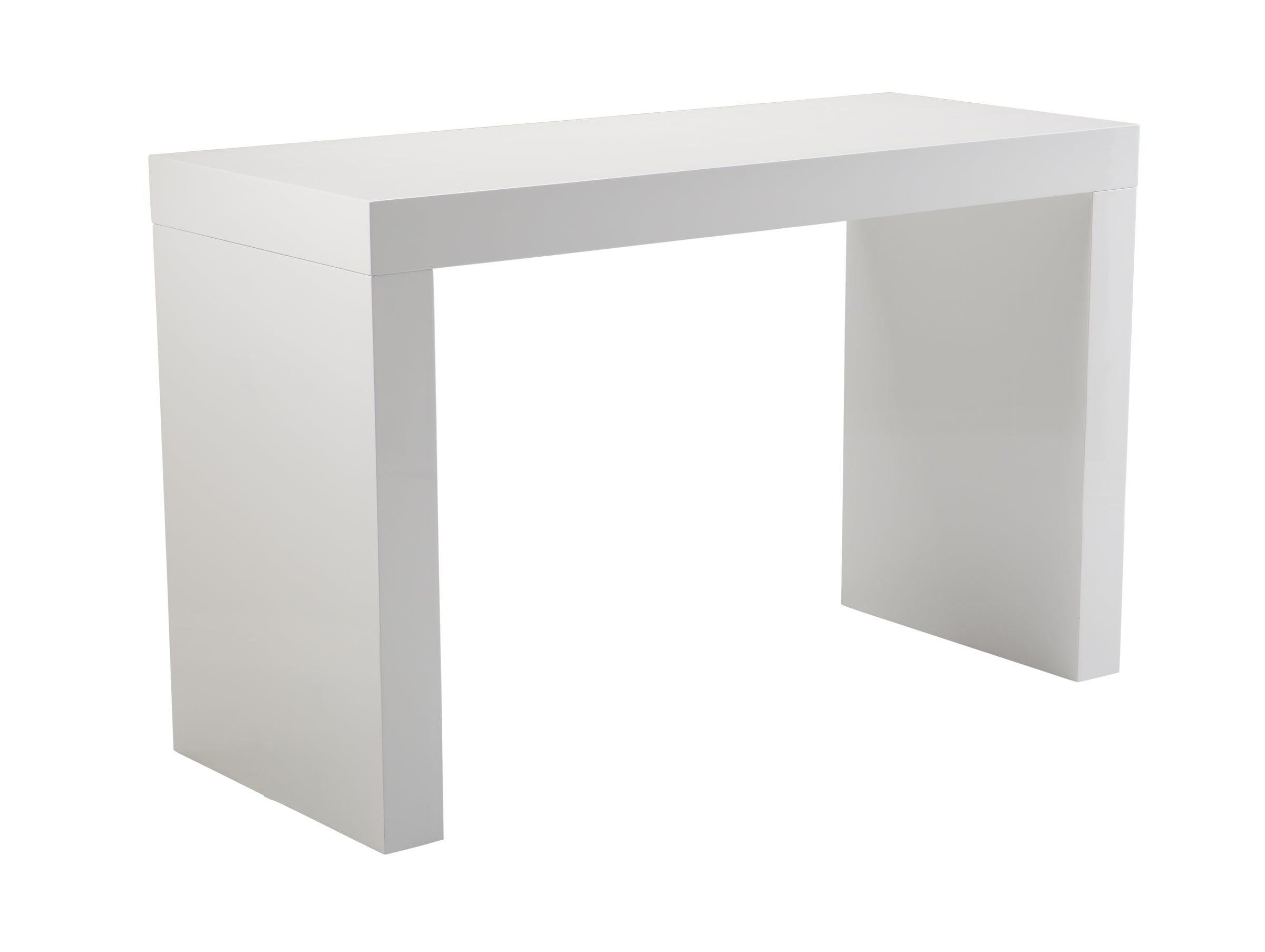 Sunpan Faro Counter Table - High Gloss White