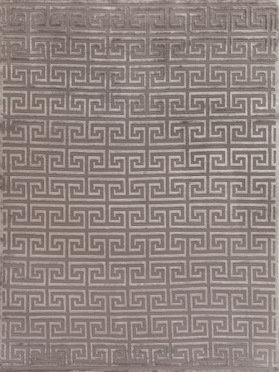 Exquisite Rugs Metro Velvet Handmade Hand-Knotted New Zealand Wool and Viscose Area Rug