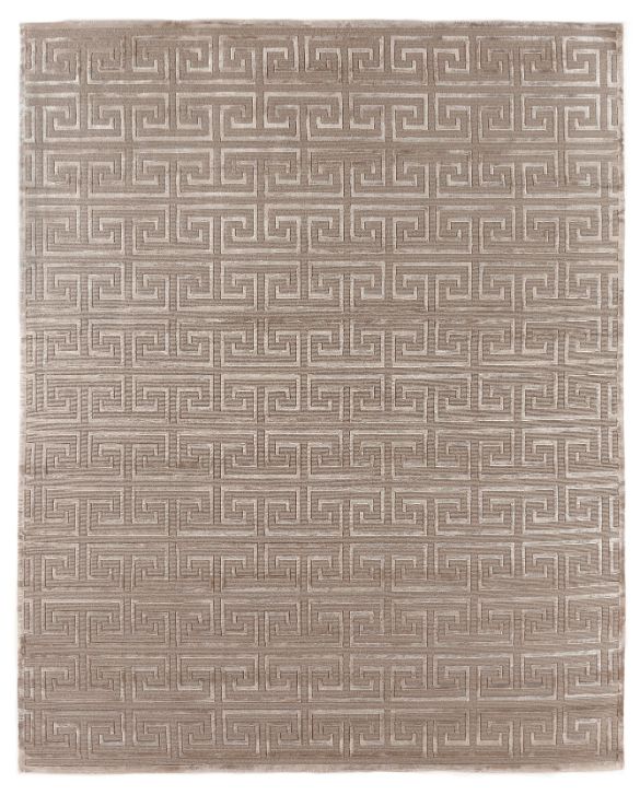 Exquisite Rugs Metro Velvet Handmade Hand-Knotted New Zealand Wool and Viscose Area Rug