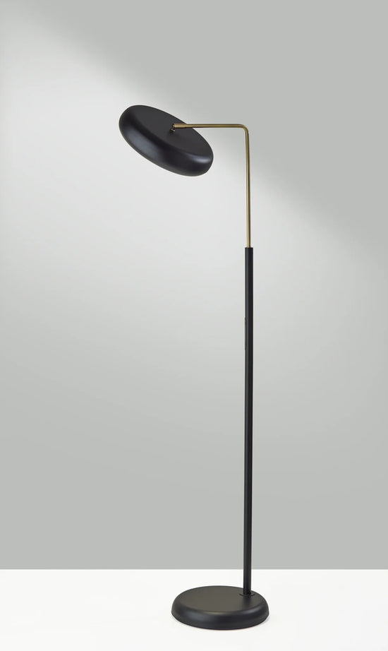 Adesso Lawson LED Floor Lamp With Smart Switch