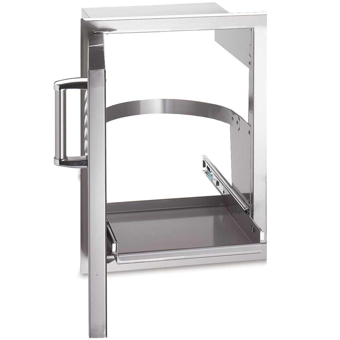 Fire Magic Single Access Door with Tank Tray and Louvers