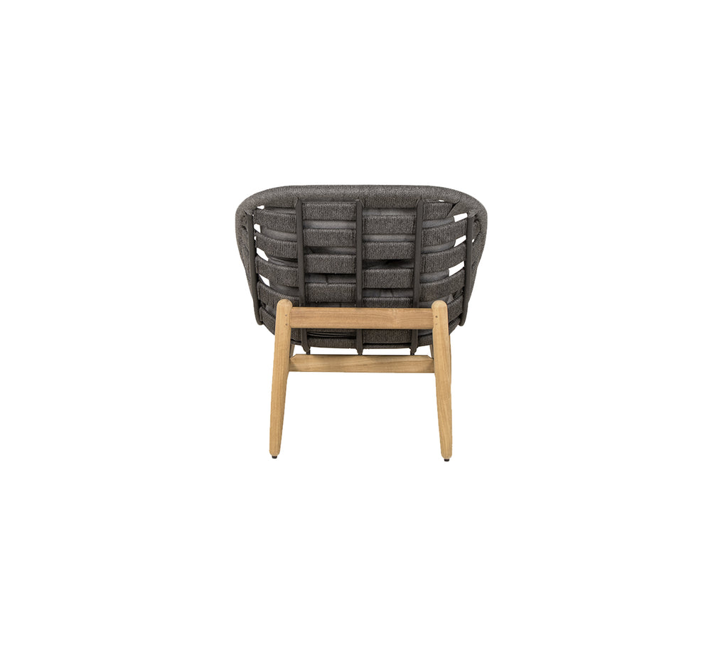 Cane-Line Strington Lounge Chair with Teak Frame