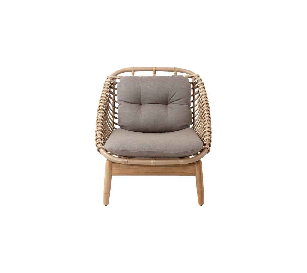 Cane-Line Strington Lounge Chair with Teak Frame