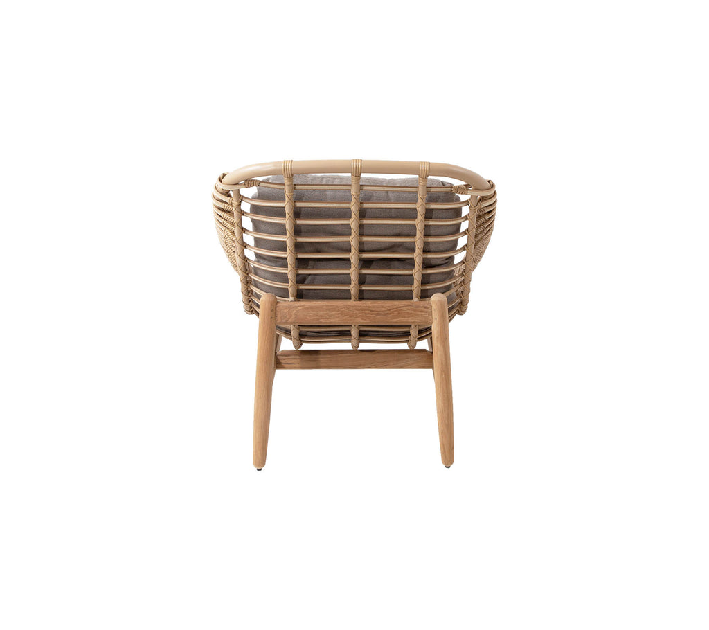 Cane-Line Strington Lounge Chair with Teak Frame