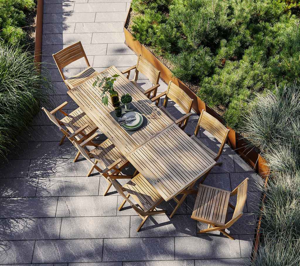 Cane-Line Flip Folding Table Small 31.5"x31.5"
