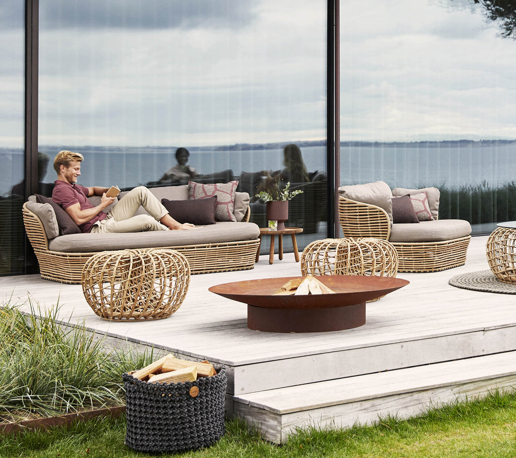 Cane-Line Basket 2-Seater Sofa