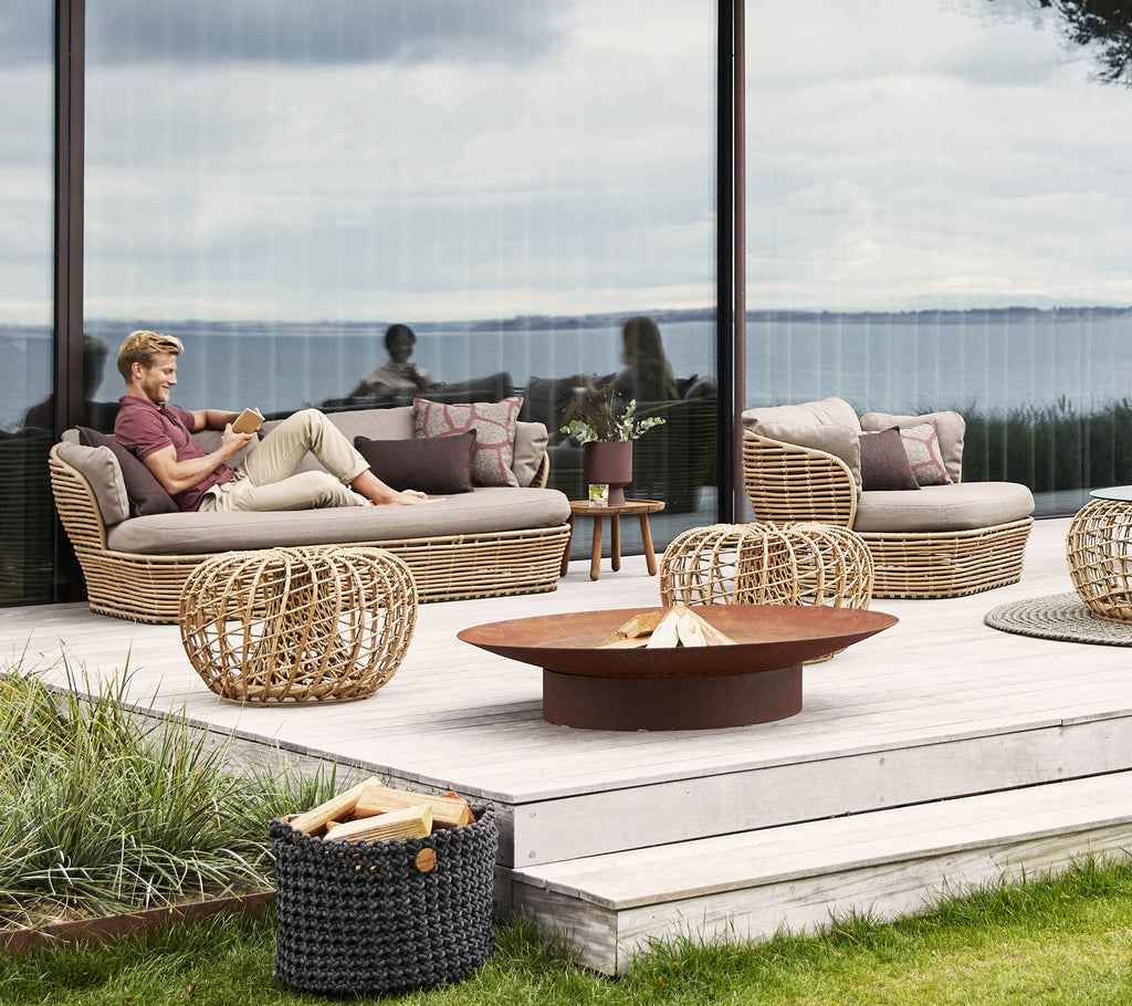 Cane-Line Basket 2-Seater Sofa