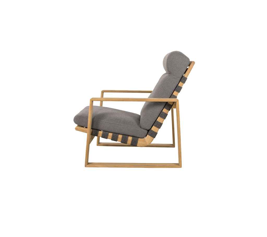 Cane-Line Endless Soft Highback Chair Incl. Grey Cane-Line Airtouch Cushion Set