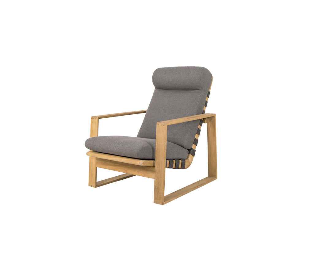 Cane-Line Endless Soft Highback Chair Incl. Grey Cane-Line Airtouch Cushion Set