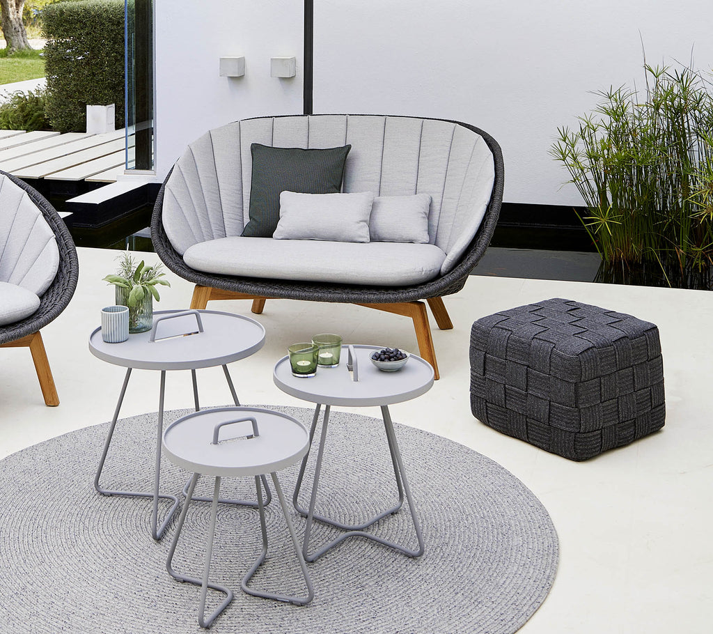 Cane-Line Cube Footstool