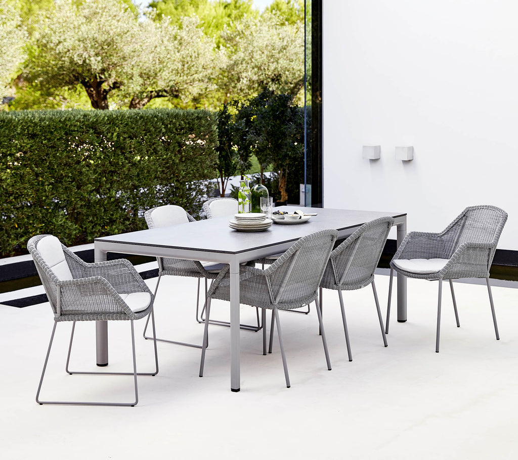 Cane-Line Drop Dining Table 78.8" X 39.4"
