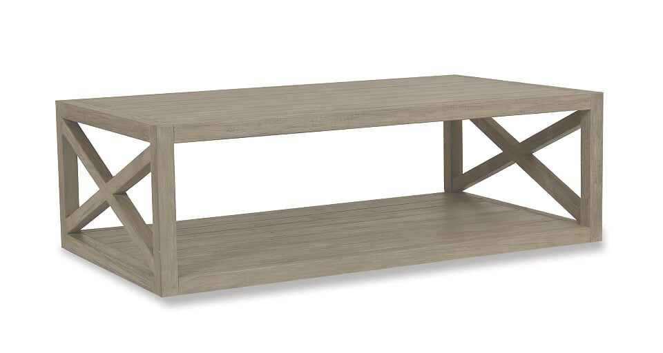 Sunset West X Coffee Table in Coastal Teak