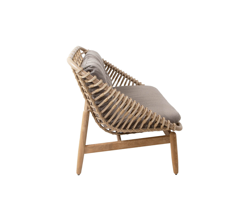 Cane-Line Strington 2-Seater Sofa with Teak Frame