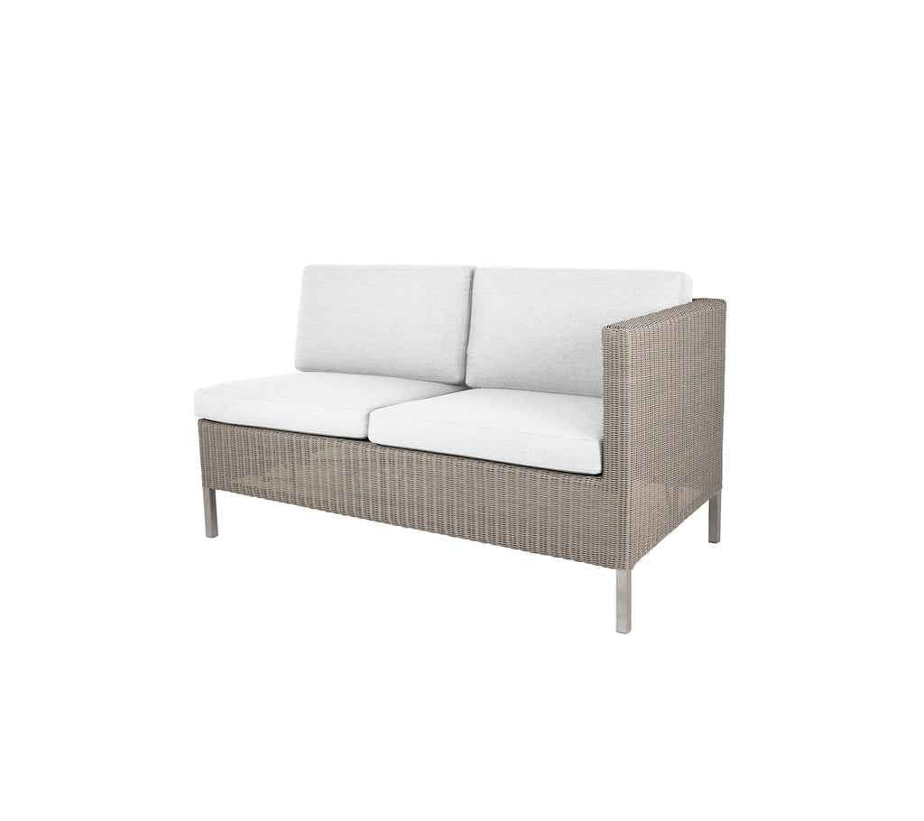 Cane-Line Connect Dining Lounge 2-Seater Sofa - Left Module