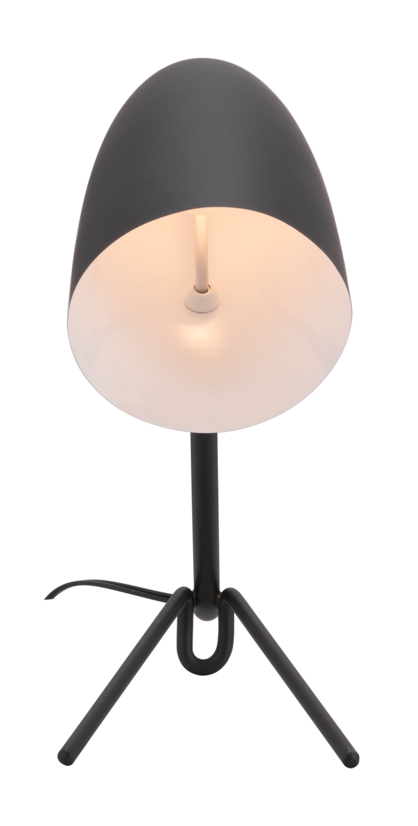 Zuo Modern Jamison Table Lamp Black