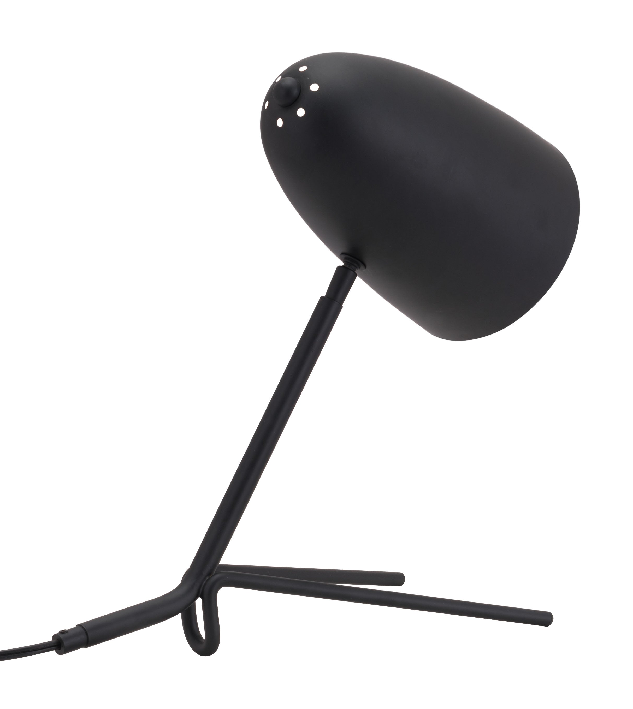 Zuo Modern Jamison Table Lamp Black