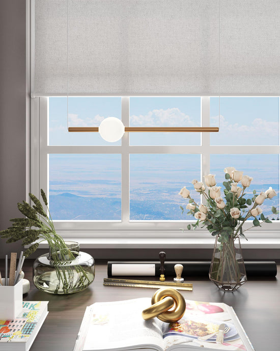 Zuo Modern Adeo Ceiling Lamp Brass