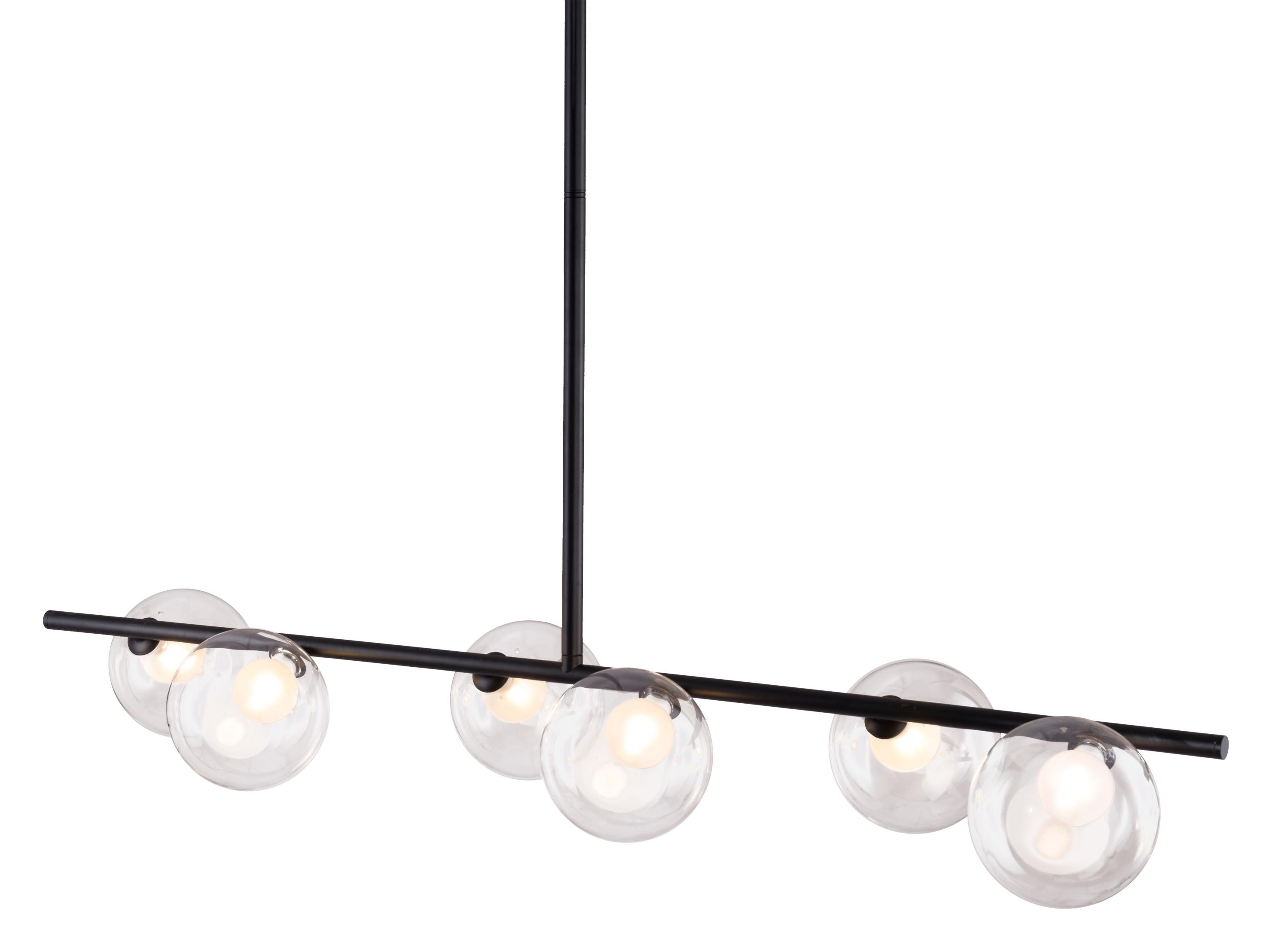 Zuo Modern Keyoz Ceiling Lamp Black