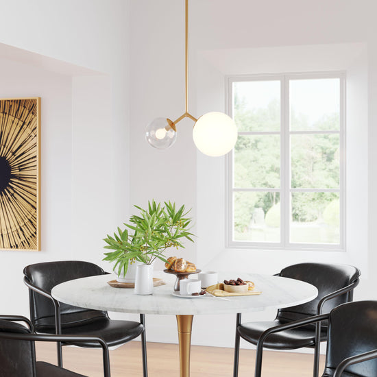 Zuo Modern Constance Ceiling Lamp Brass