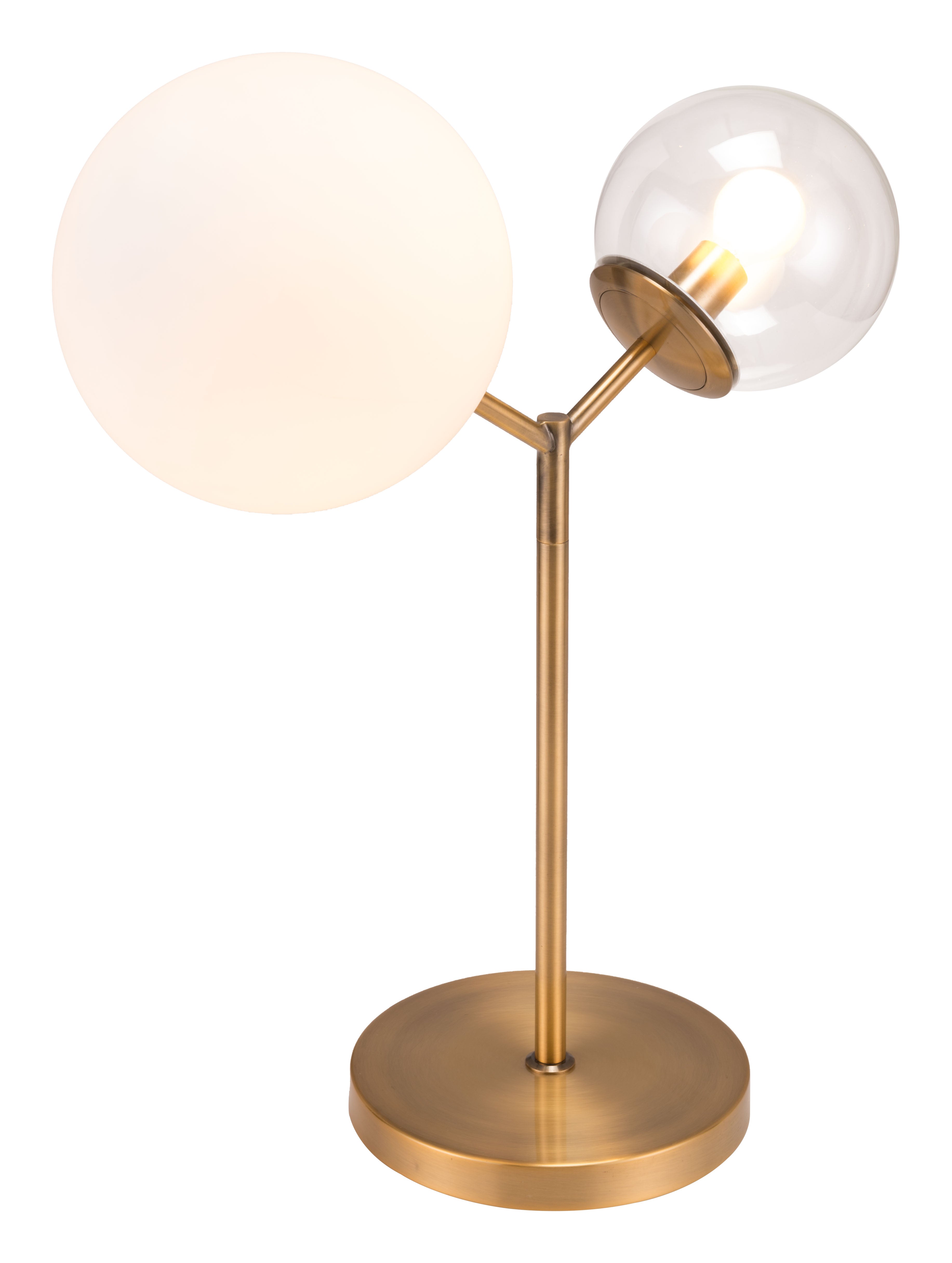 Zuo Modern Constance Table Lamp Brass