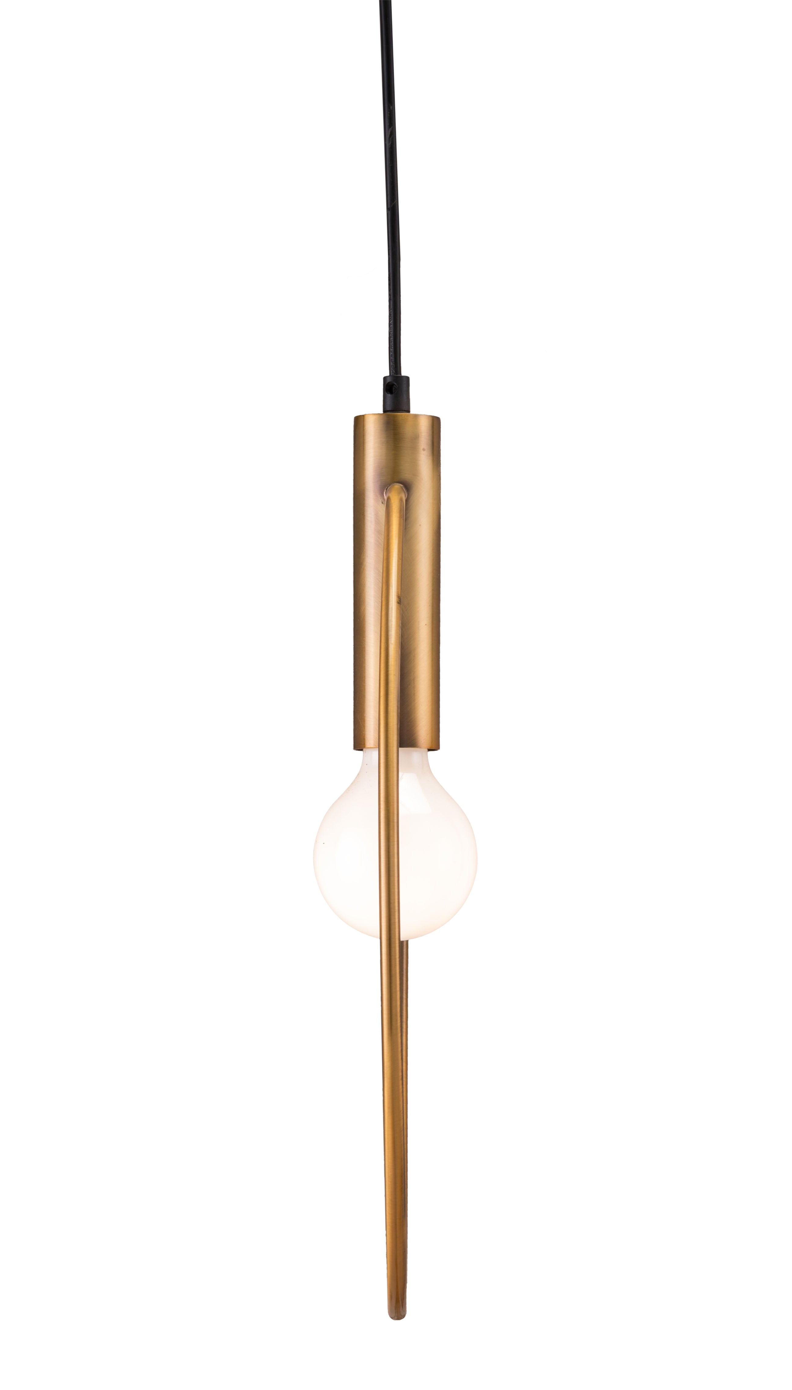 Zuo Modern Irenza Ceiling Lamp Brass