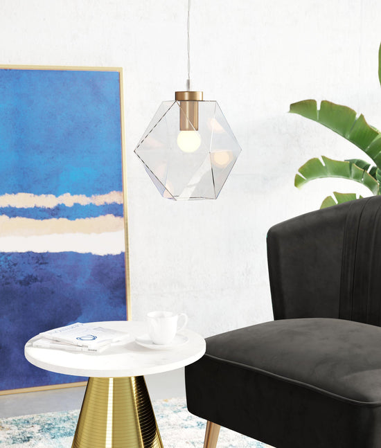 Zuo Modern Jenny Ceiling Lamp Brass