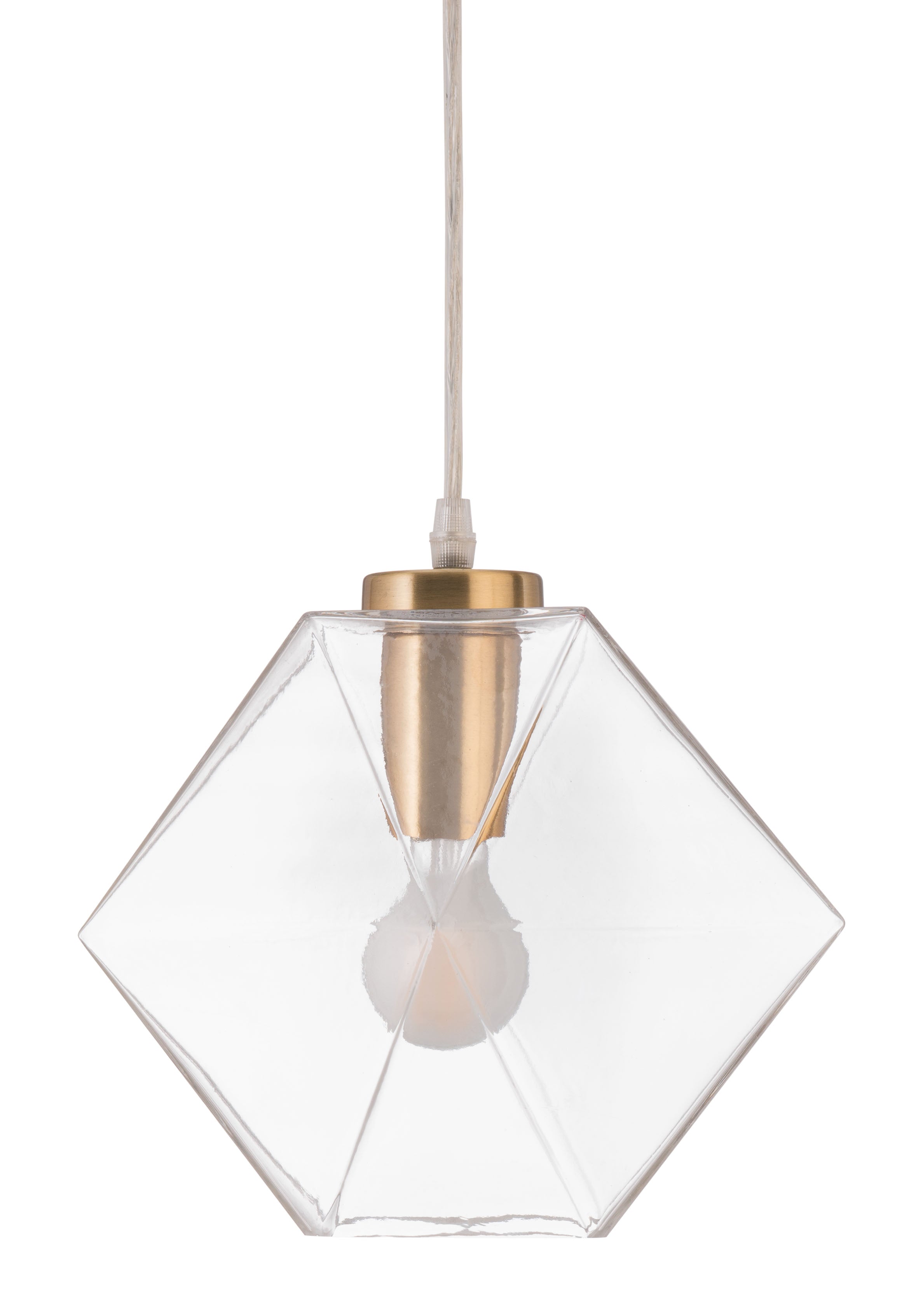 Zuo Modern Jenny Ceiling Lamp Brass