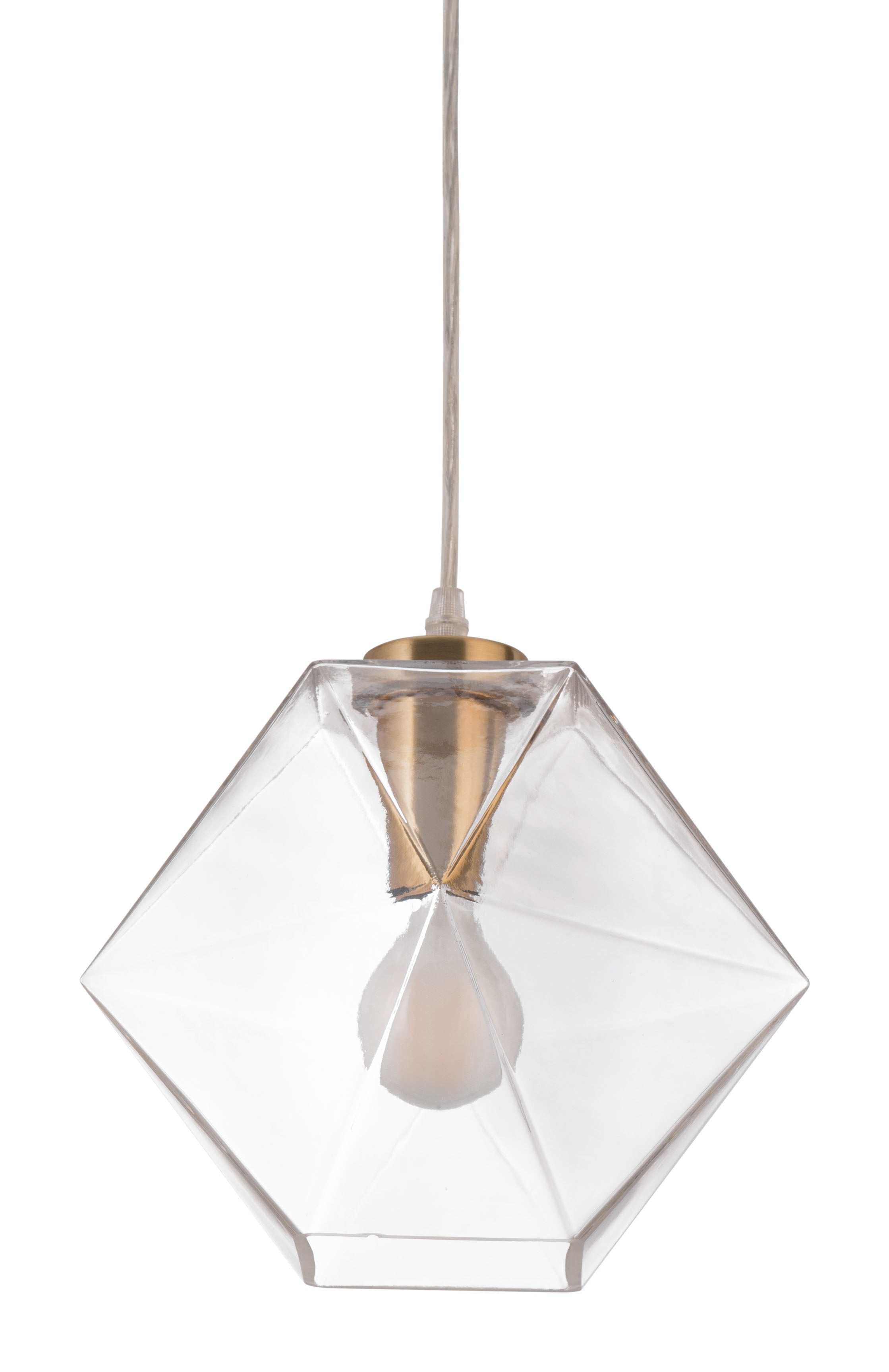 Zuo Modern Jenny Ceiling Lamp Brass