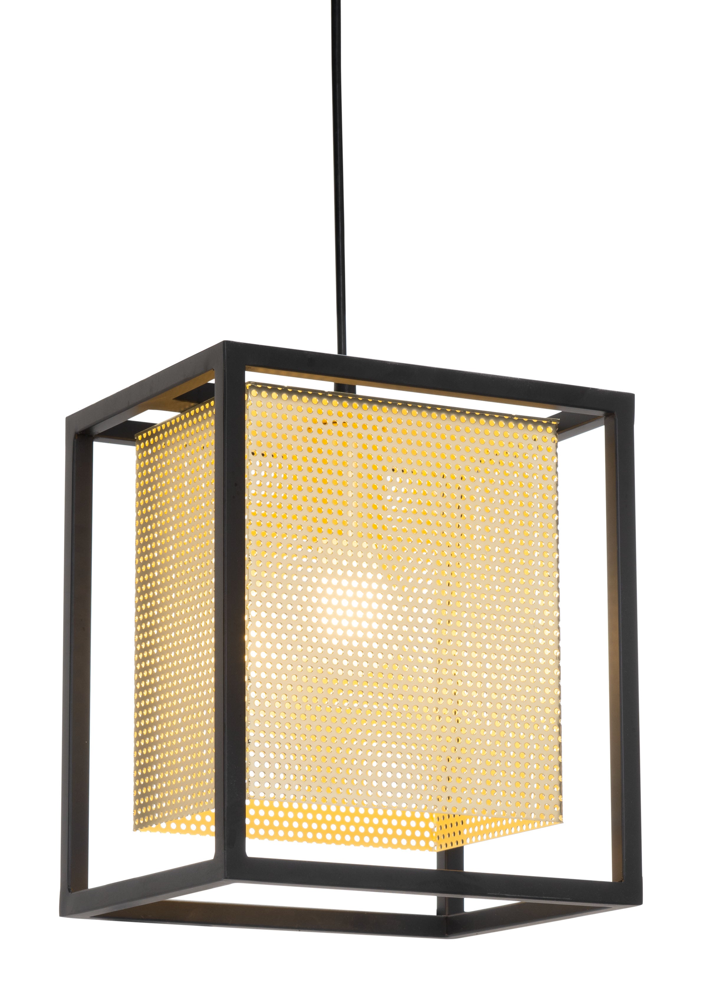 Zuo Modern Yves Ceiling Lamp Gold And Black