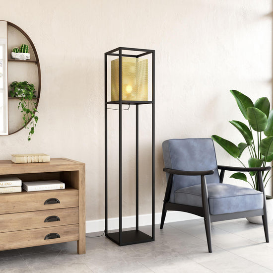 Zuo Modern Yves Floor Lamp Gold And Black