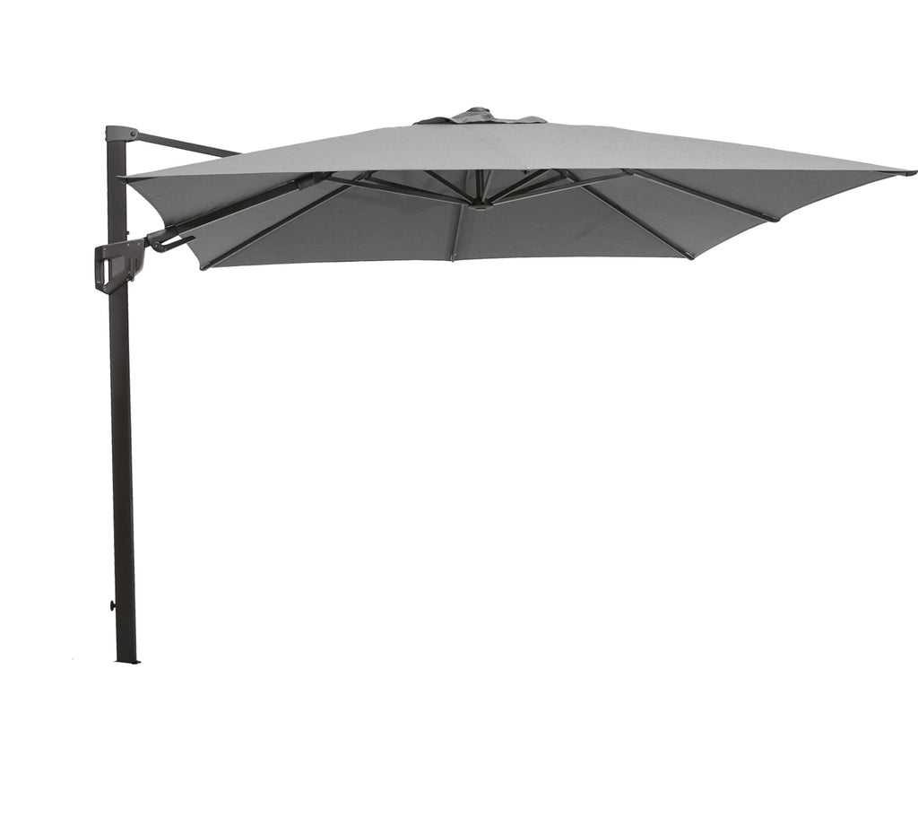 Cane-Line Hyde Luxe Tilt Parasol 118.2 x 118.2 Inches - Aluminium