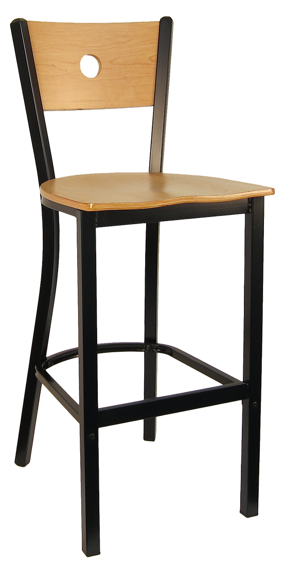 H&D Seating Moon Back Barstool