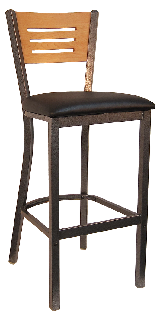 H&D Seating Index Back Metal Barstool