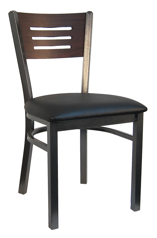 H&D Seating Index Back Metal Chair 6157 - Set of 2