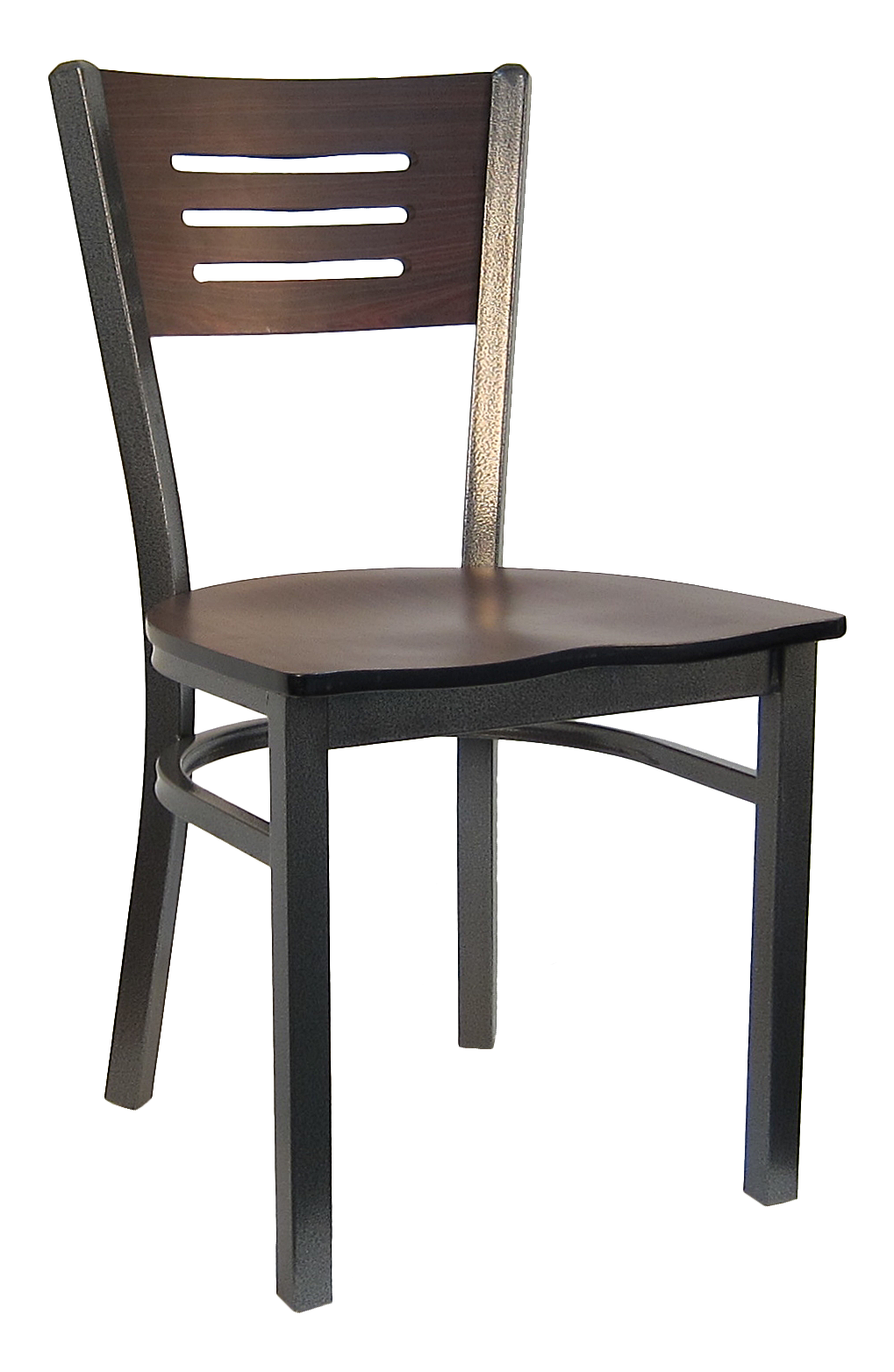 H&D Seating Index Back Metal Chair 6157 - Set of 2
