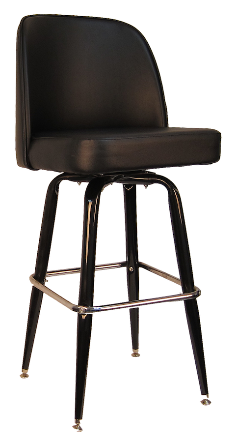 H&D Seating Single Ring Swivel Barstool