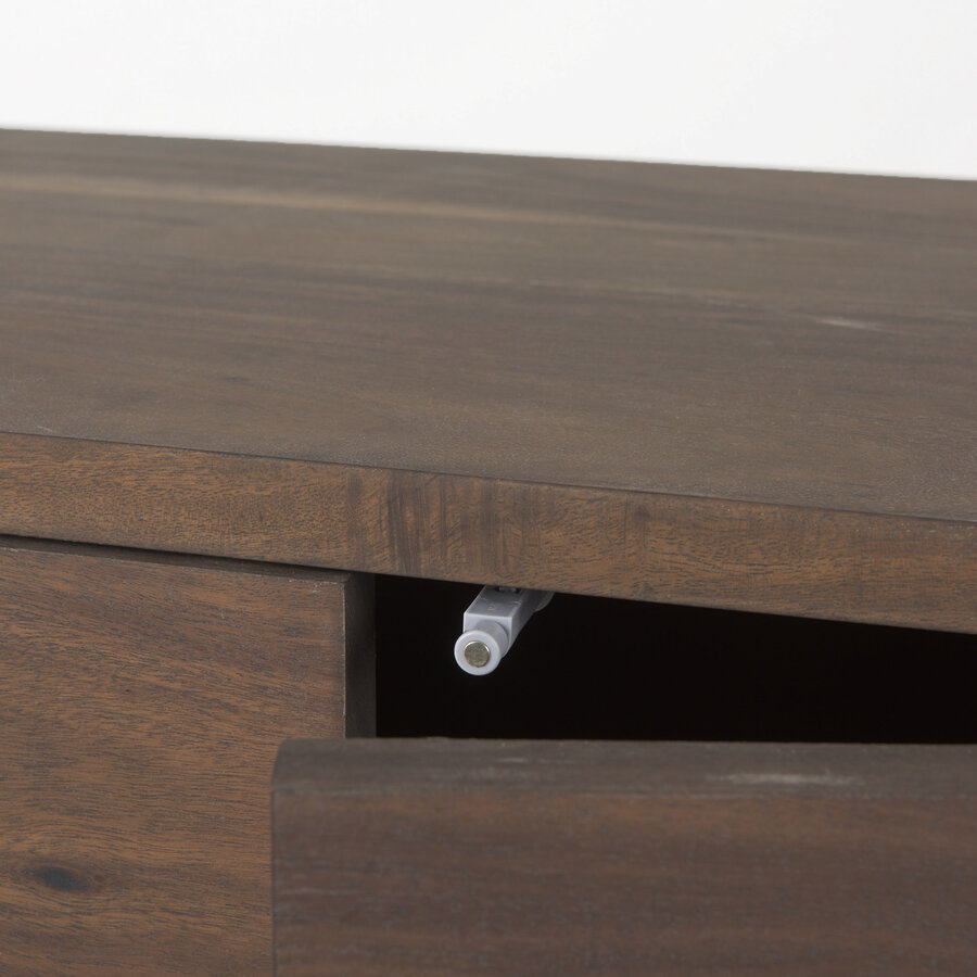 Mercana Hemlock Brown Wood Sideboard
