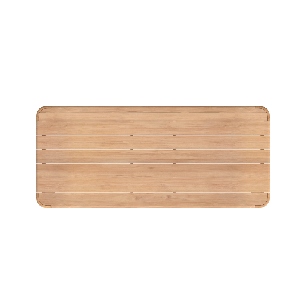 Sunset West Natural Teak 96" Dining Table
