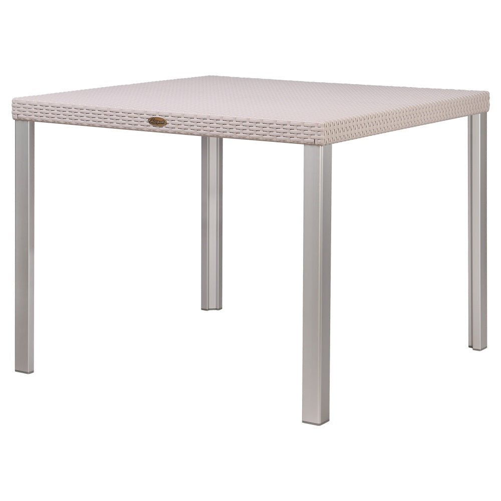 Lagoon Oslo Grey/Black/Brown/White Rattan Dinning Table With Aluminum Tube