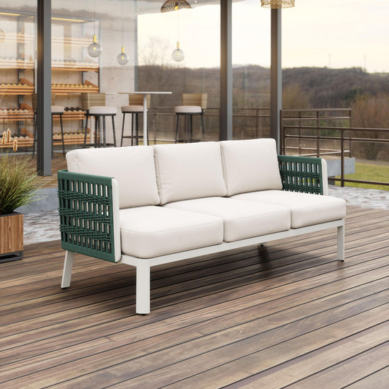 Zuo Modern Bridgehampton Sofa in White