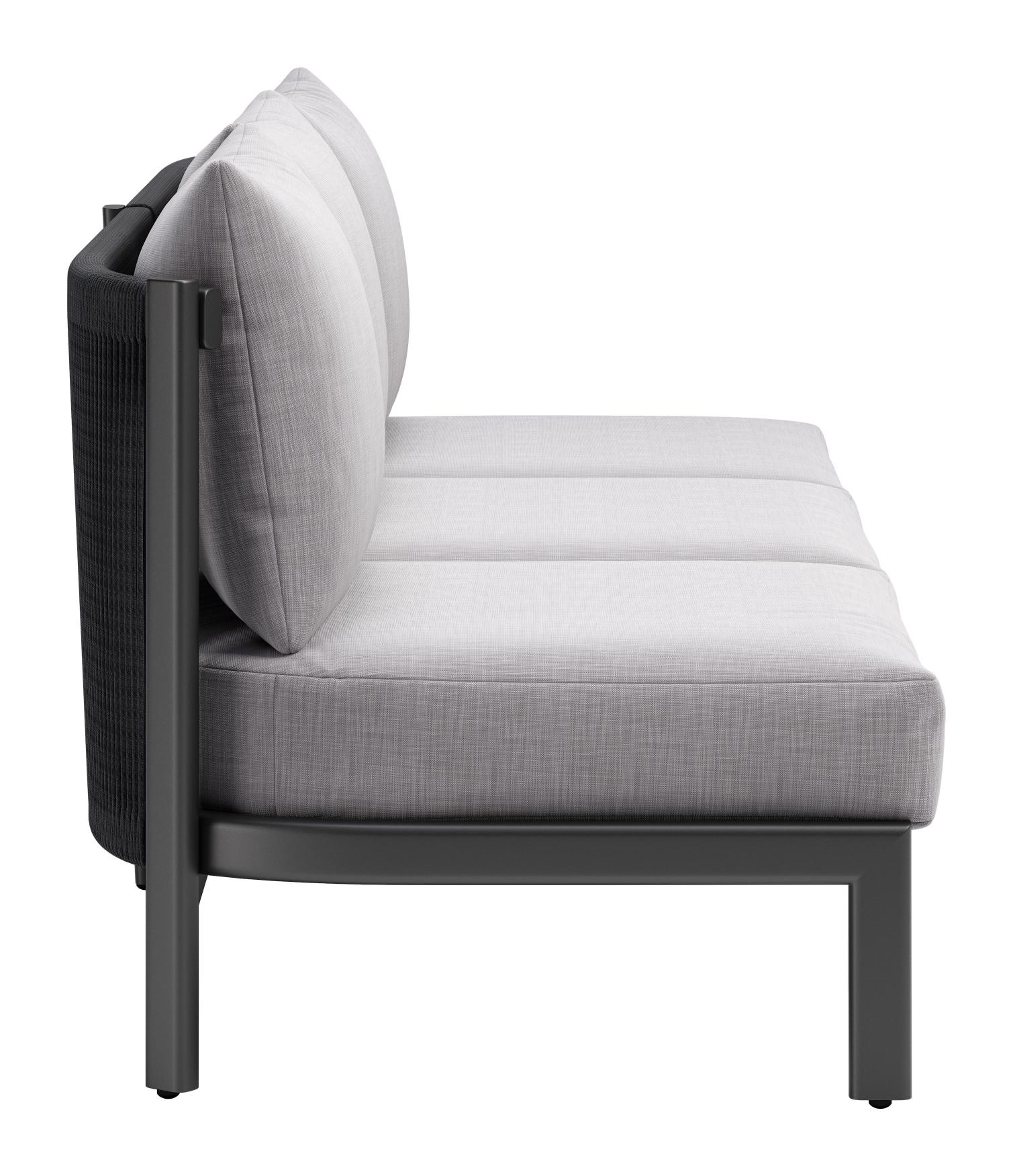 Zuo Modern Horizon Sofa in Gray