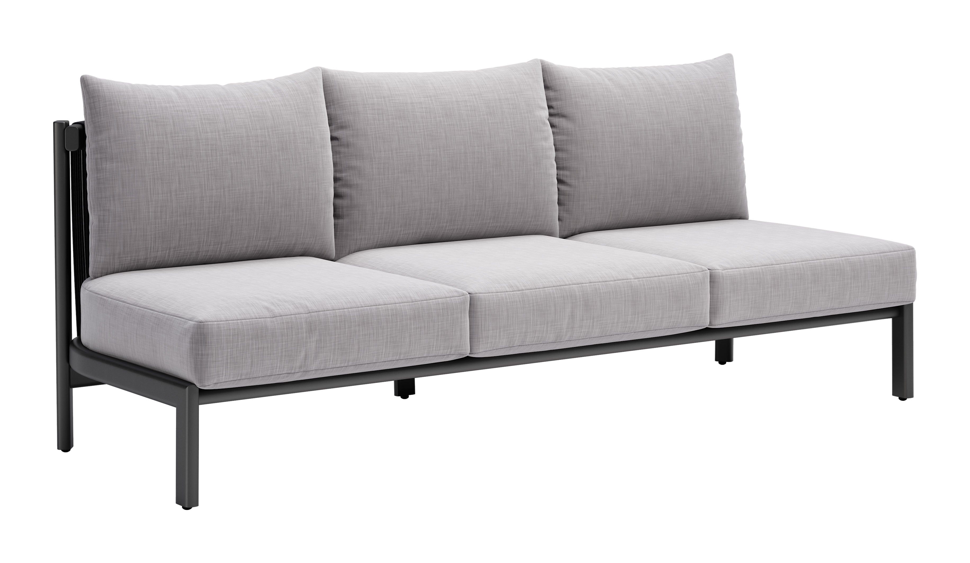 Zuo Modern Horizon Sofa in Gray