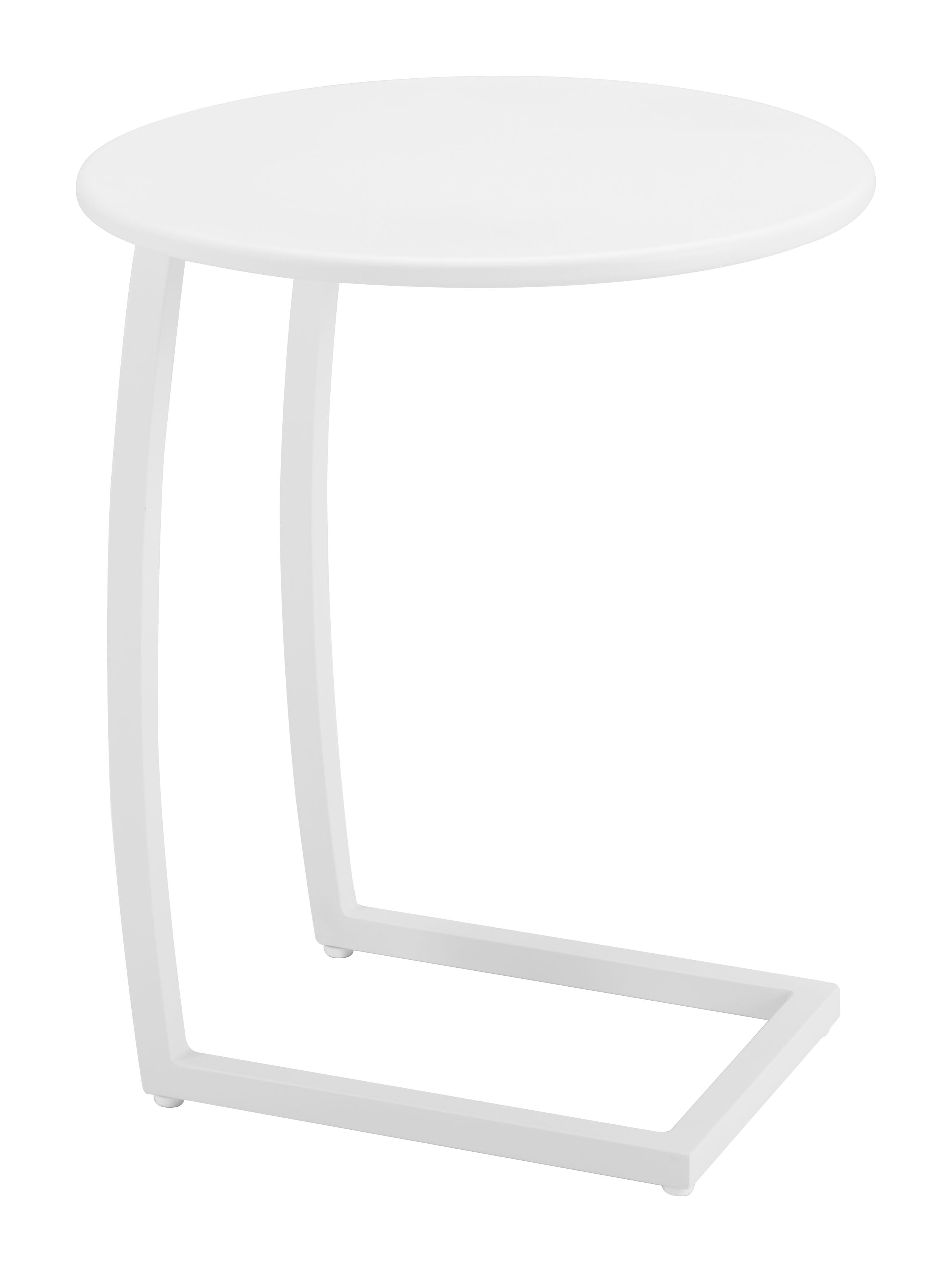 Zuo Modern Noga End Table in White/Black