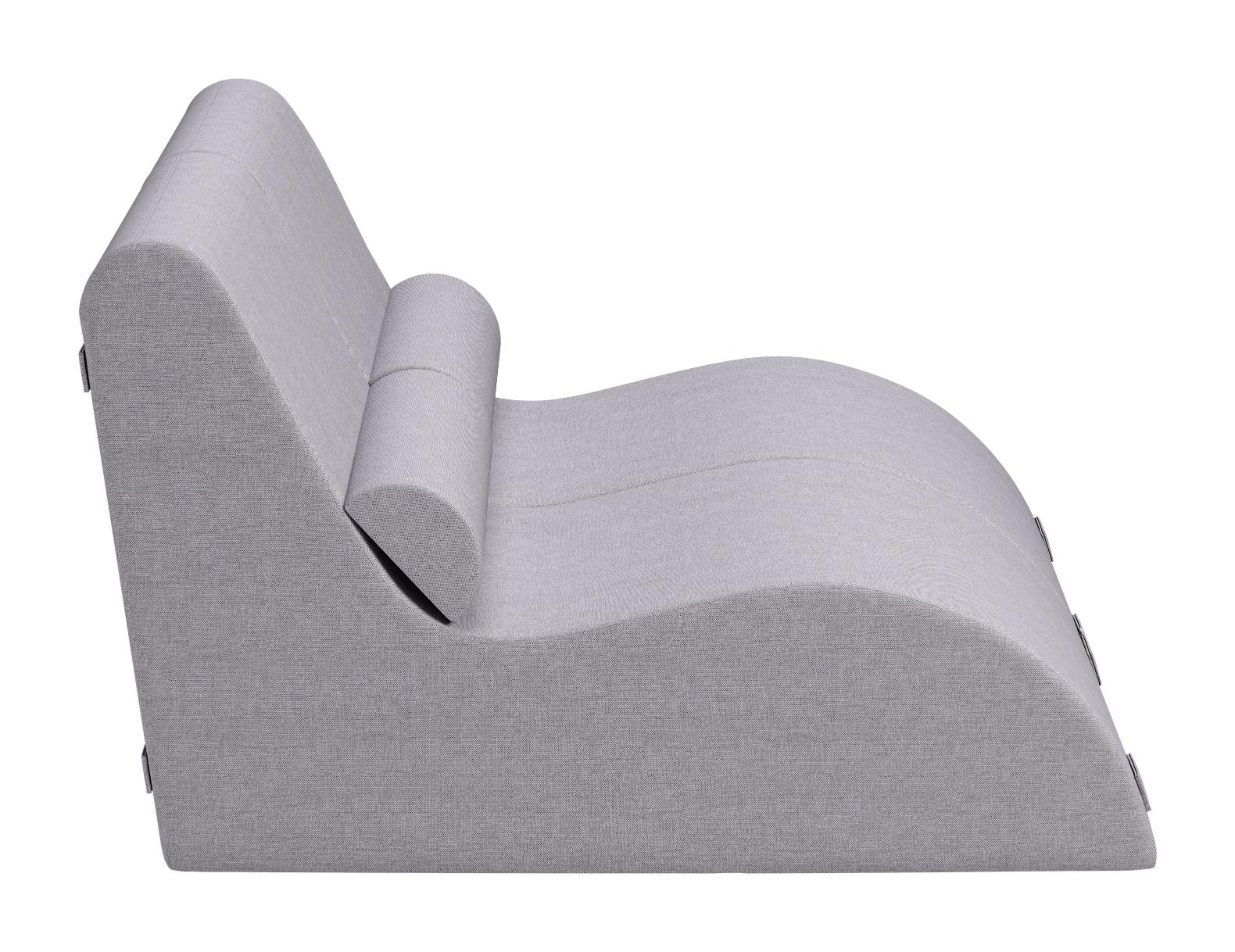 Zuo Modern Luanda Lounge Chair Gray