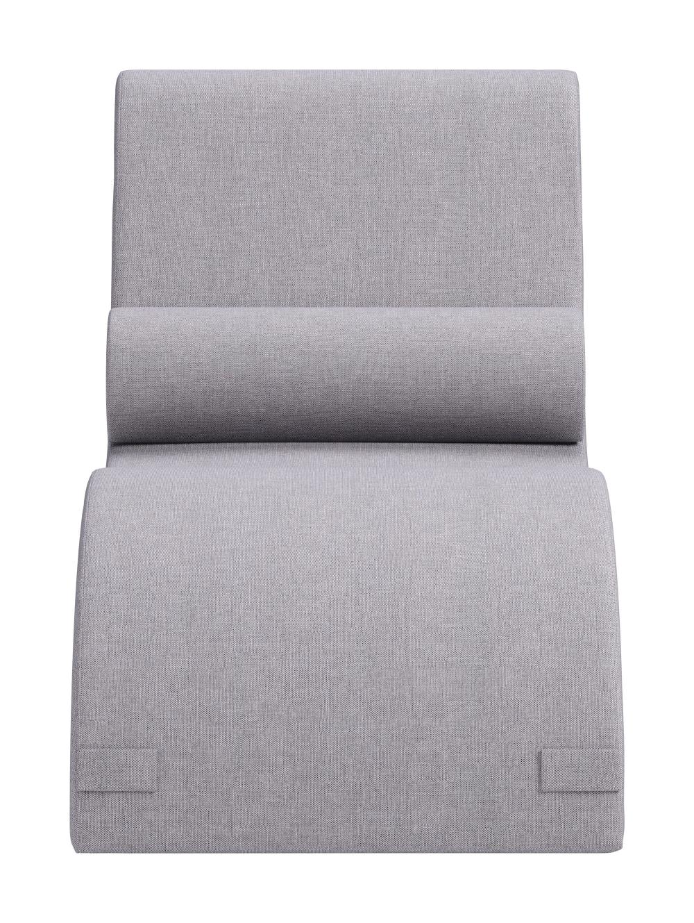 Zuo Modern Luanda Lounge Chair Gray