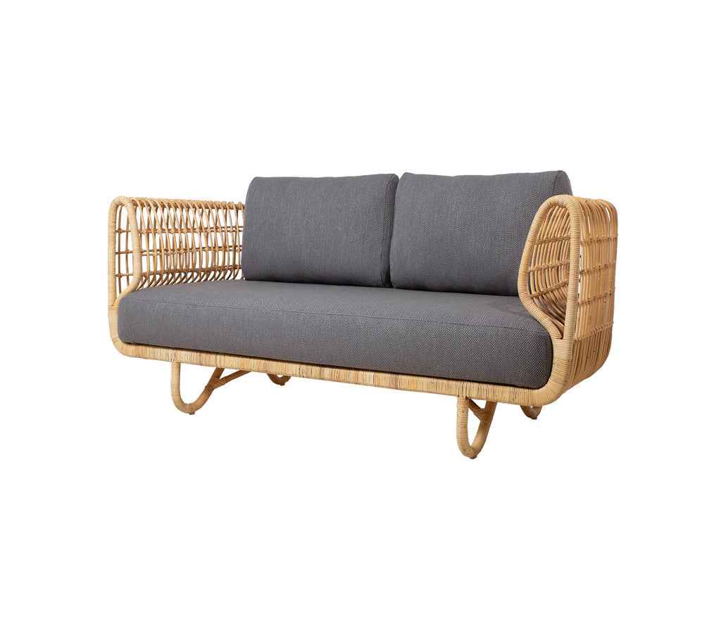 Cane-Line Nest 2-Seater Sofa in Natural